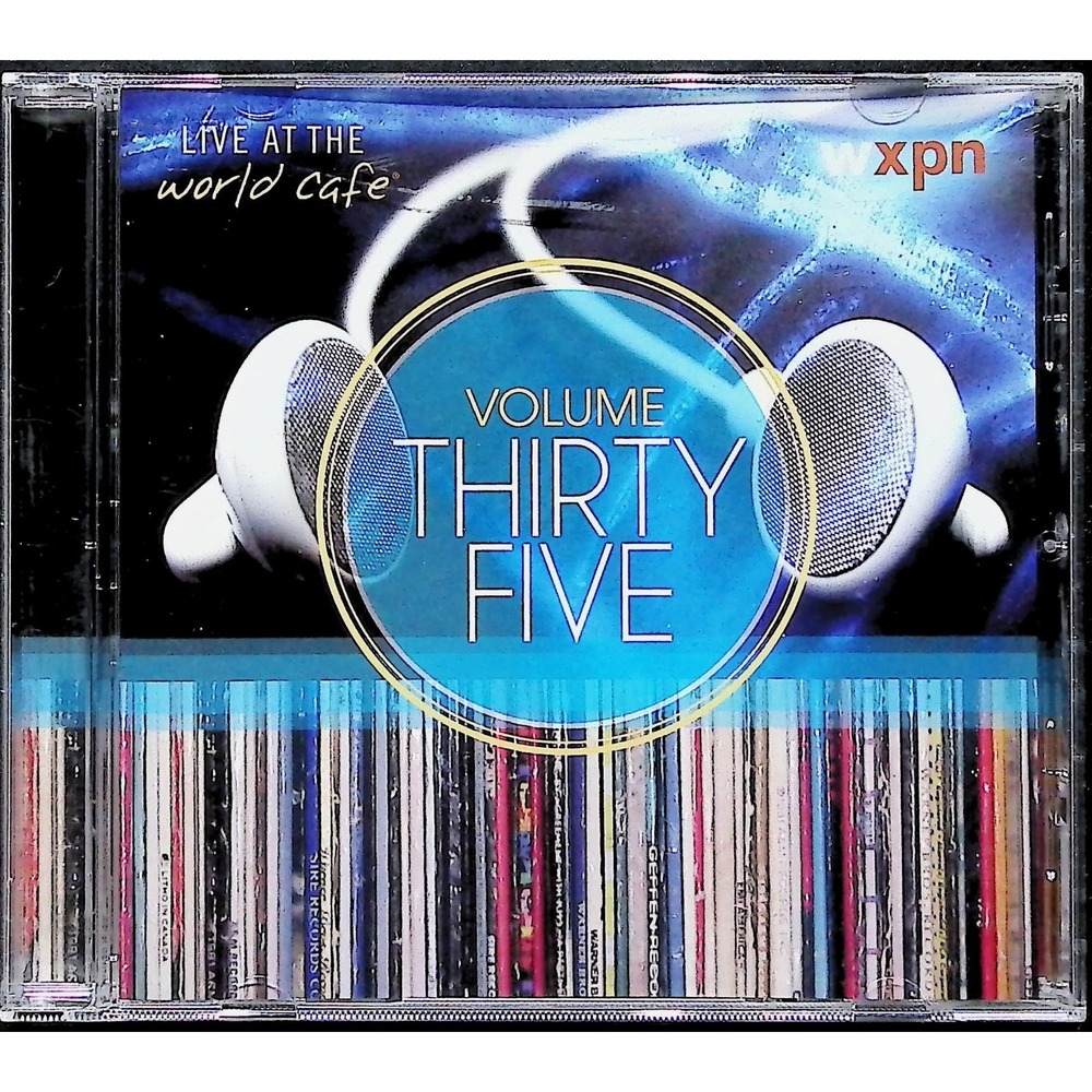 Various Artists CD Live At The World Cafe Vol 35 2013 Album Rock Indie Blue
